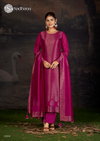 Charvi By Sadhana Viscose Woven Silk Jacquard Wholesale Dress Material Wholesale Market